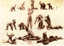 Grouping of Acambaro Figurines