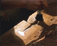 Bronze clamp from Tiahuanaco