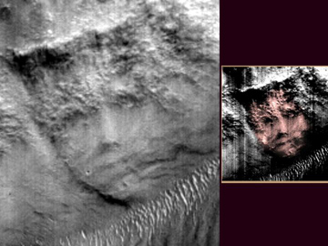 Crowned Face on Mars