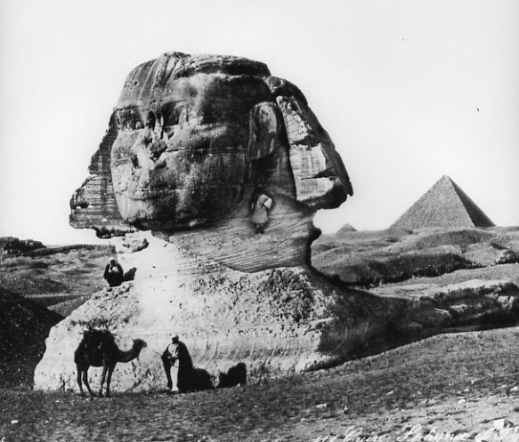 old sphinx and camel